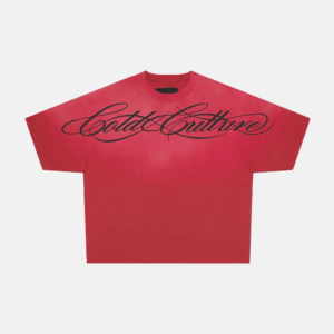 Cold Culture Crossed Script Red Shirt