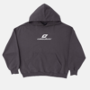 Cold Culture Curved Heavy Grey Hoodie