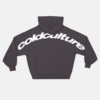 Cold Culture Curved Heavy Grey Hoodie
