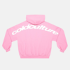 Cold Culture curved Pink Hoodie