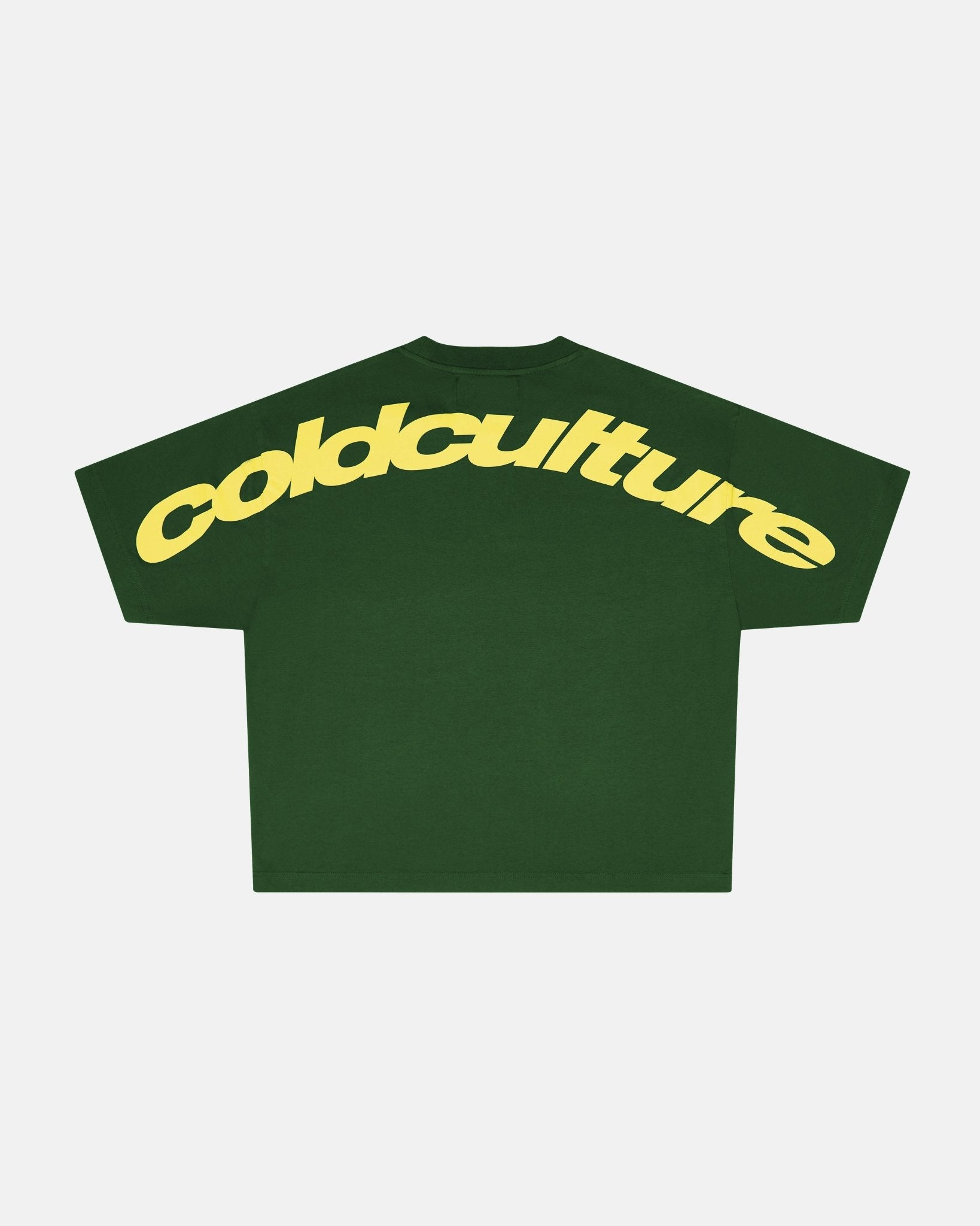 curved-tee-green-yellow-4986836 Cold Culture Curved Green & Yellow Shirt
