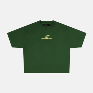 Cold Culture Curved Green & Yellow Shirt