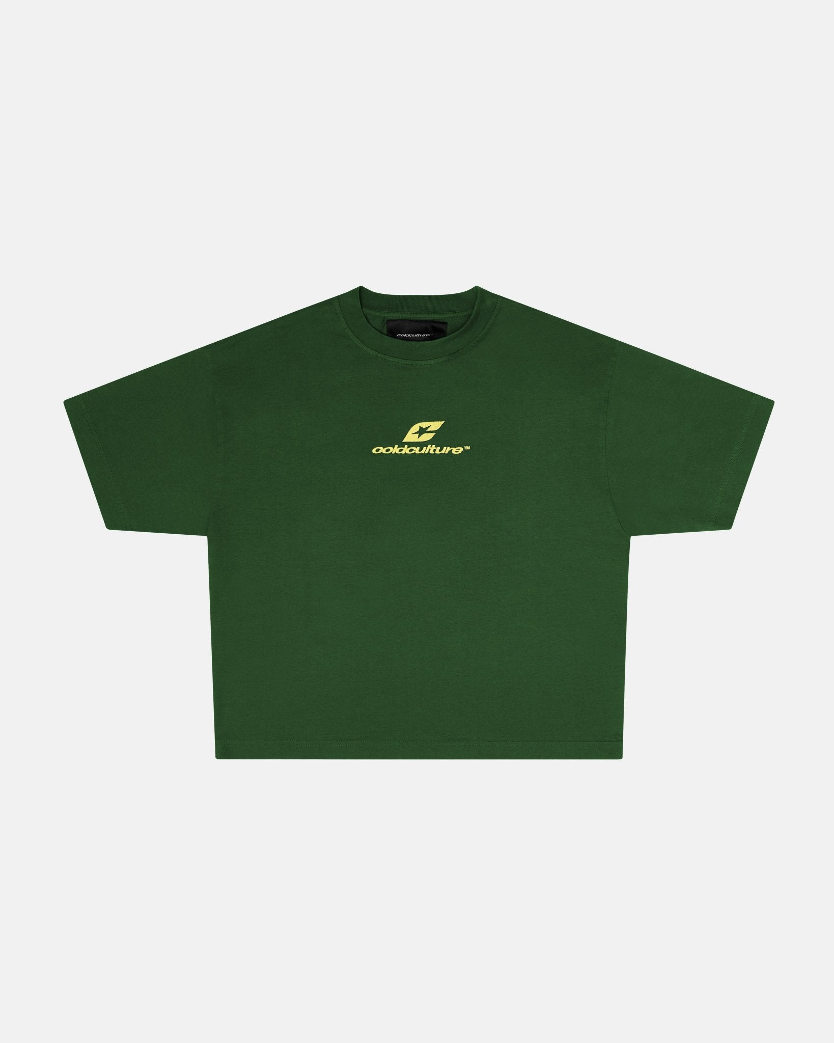 curved-tee-green-yellow-6711712 Cold Culture Curved Green & Yellow Shirt