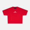Cold Culture Curved Racing Red Shirt