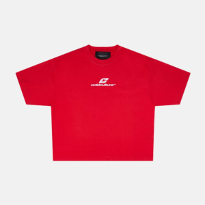 Cold Culture Curved Racing Red Shirt
