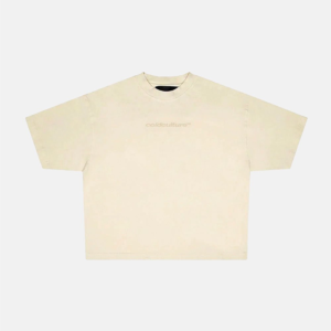 Cold Culture distress curved Cream Shirt