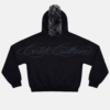 Cold Culture black hairy hoodie