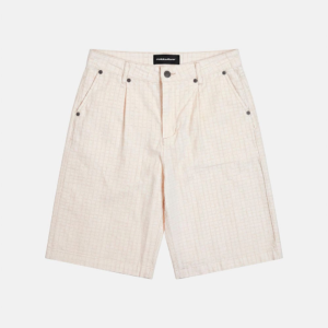 Cold Culture Needle Punch White Short