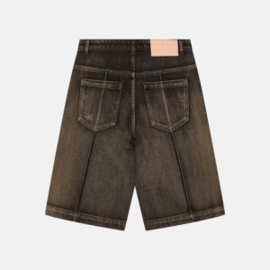 Cold Culture Pintuck Brown Short