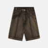 Cold Culture Pintuck Brown Short