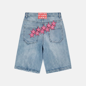 Cold Culture Stars v2 Light Denim short
