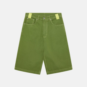 Cold Culture Stitching Cactus Green Short