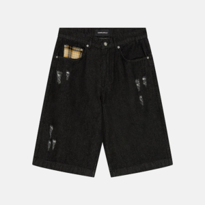 Cold Culture Toxic Black Denim Short